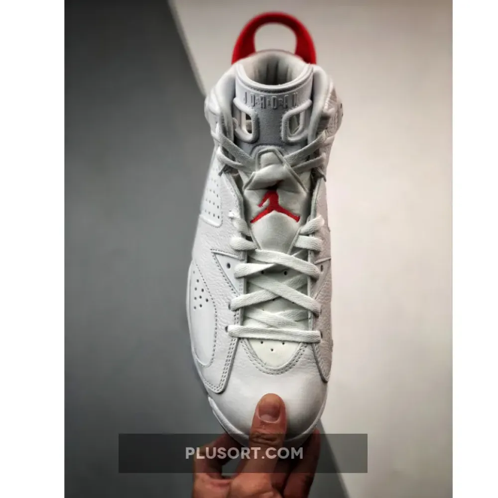 Air Jordan 6 ‘Red Oreo’ White/University Red-Black  CT8529-162