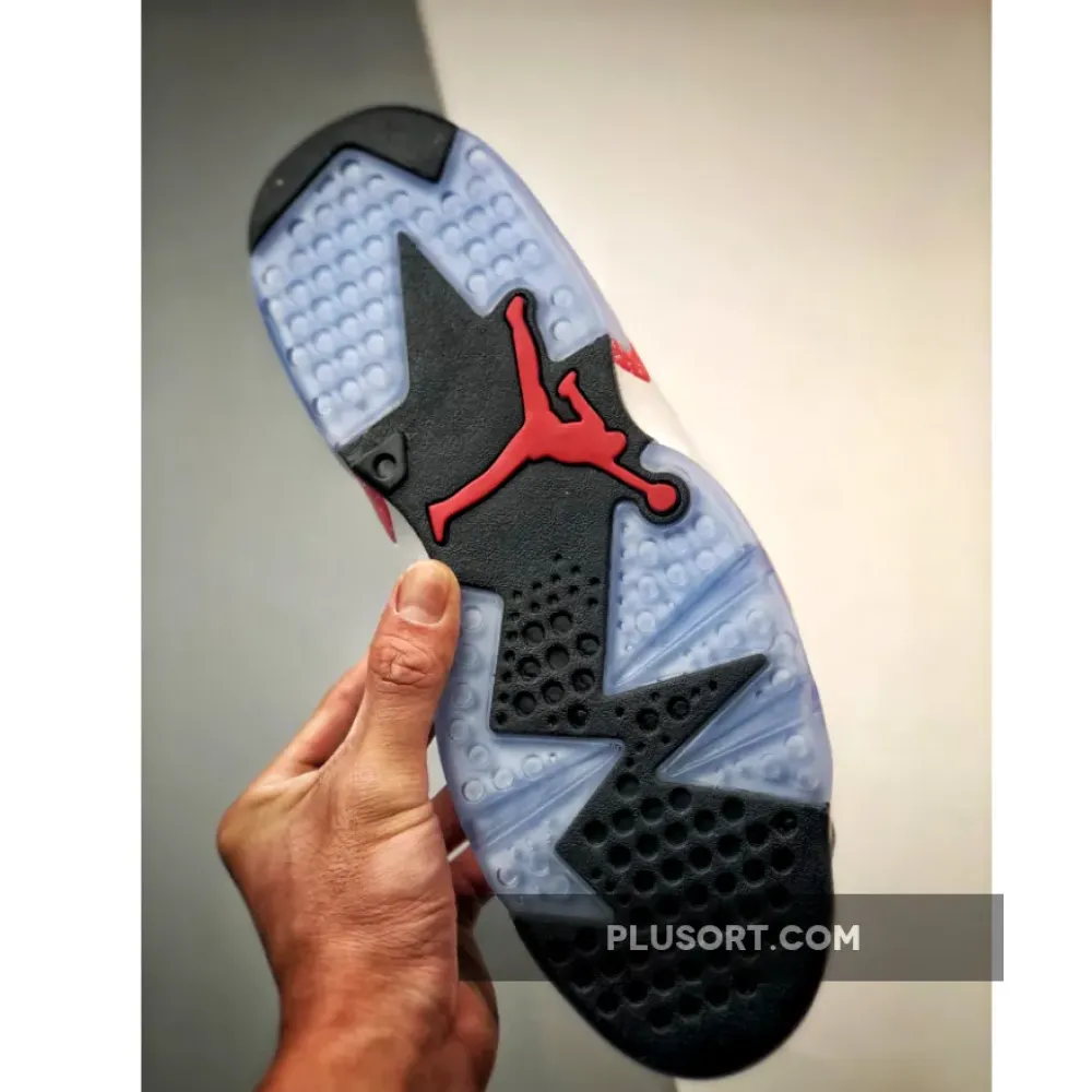 Air Jordan 6 ‘Red Oreo’ White/University Red-Black  CT8529-162