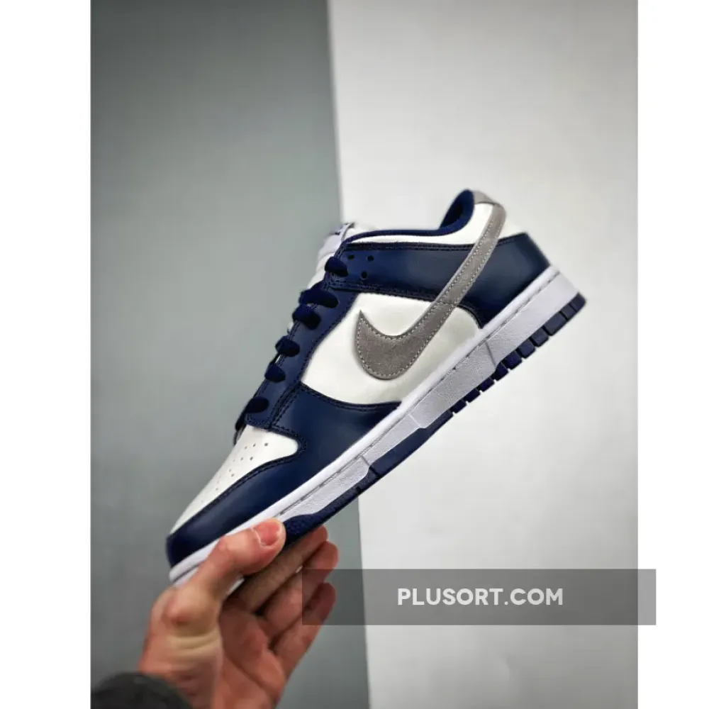 Nike Dunk Low Midnight Navy/Grey-White  FD9749-400