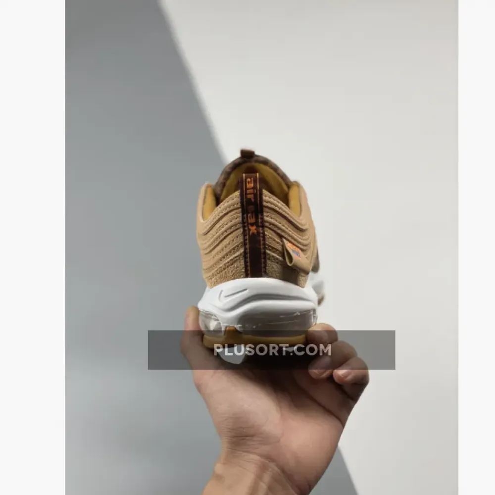 Nike Air Max 97 “Teddy Bear” Wheat/Celestine Blue-Flax-Gum  DZ5348-288