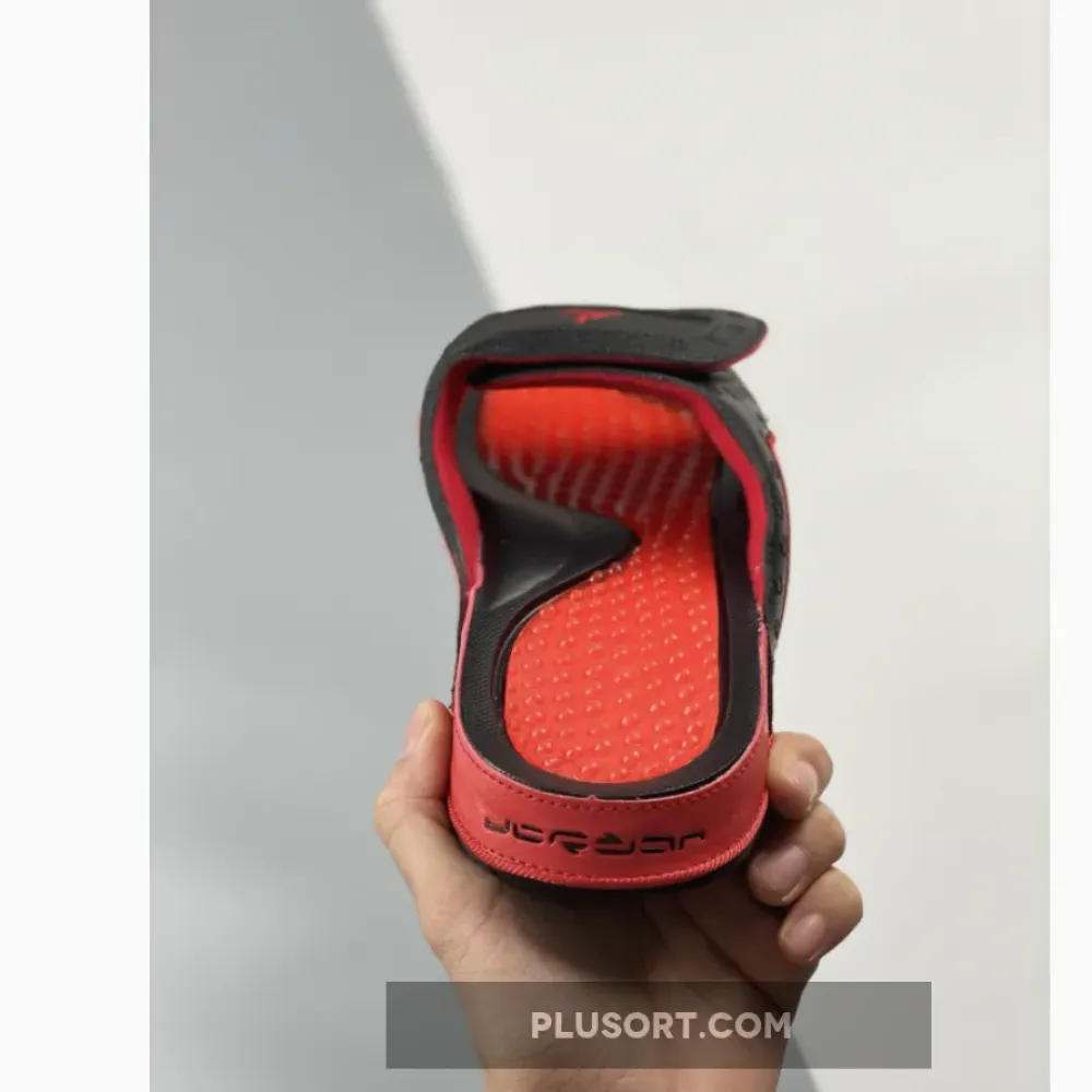 Jordan Hydro 13 Slide ‘Bred’ Black Red  684915-001