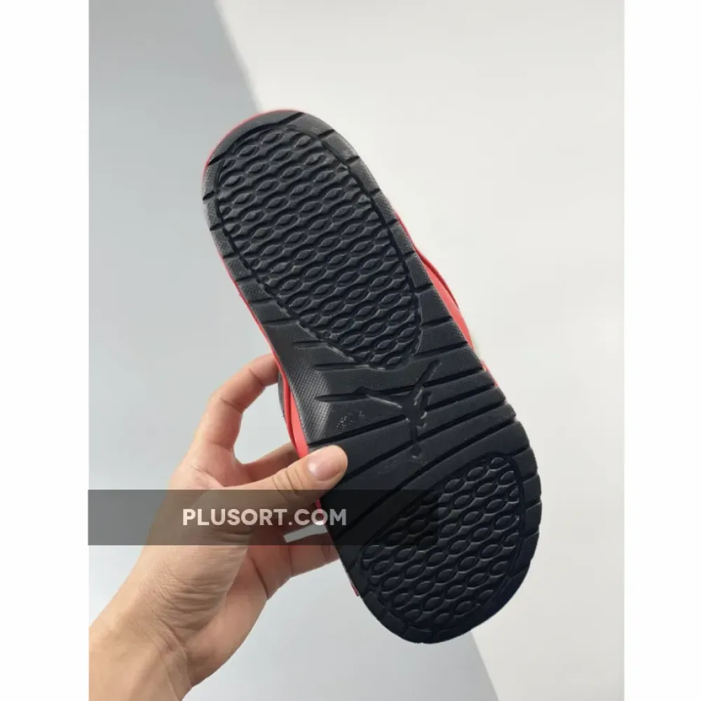 Jordan Hydro 13 Slide ‘Bred’ Black Red  684915-001