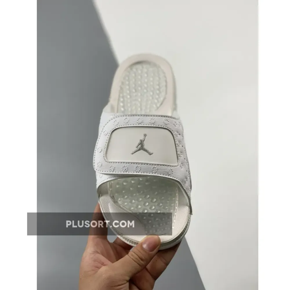 Jordan Hydro 13 Slide White/Metallic Silver  684915-100