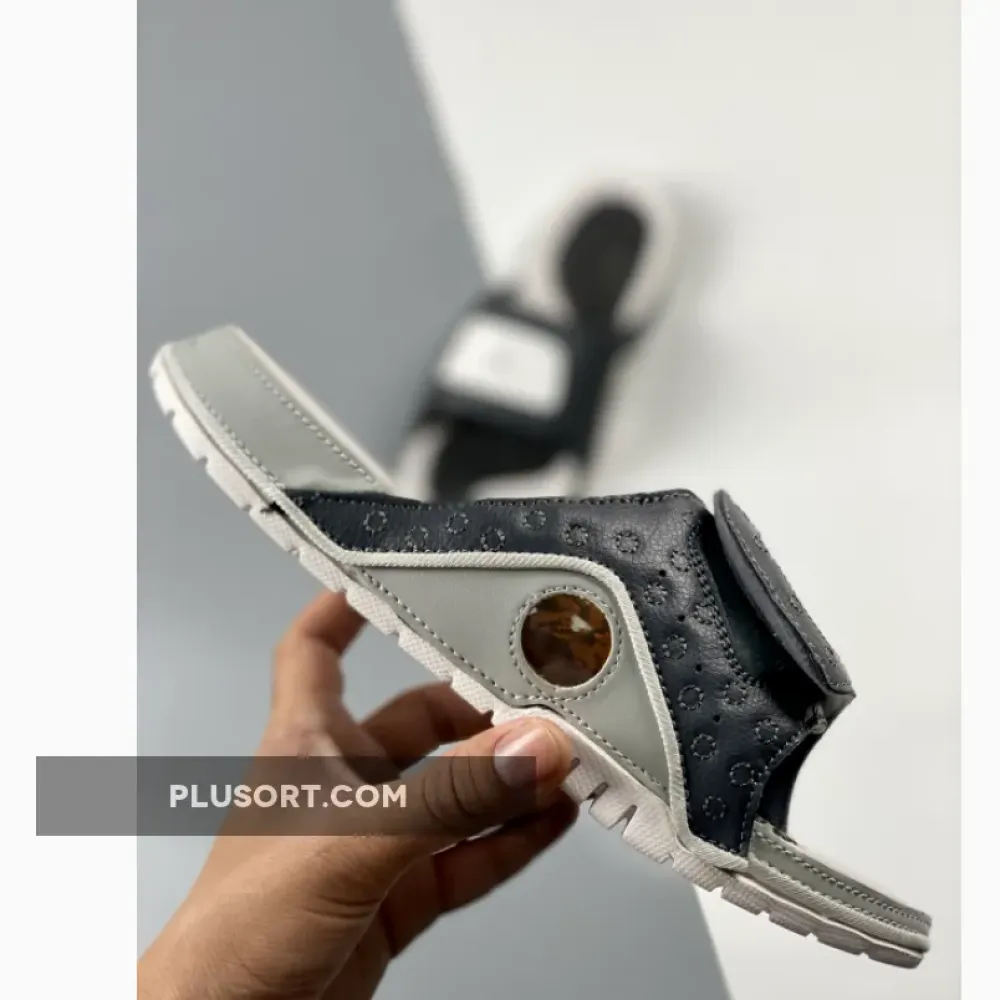 Jordan Hydro 13 Retro Slide Dark Grey/Metallic Silver 684915-022