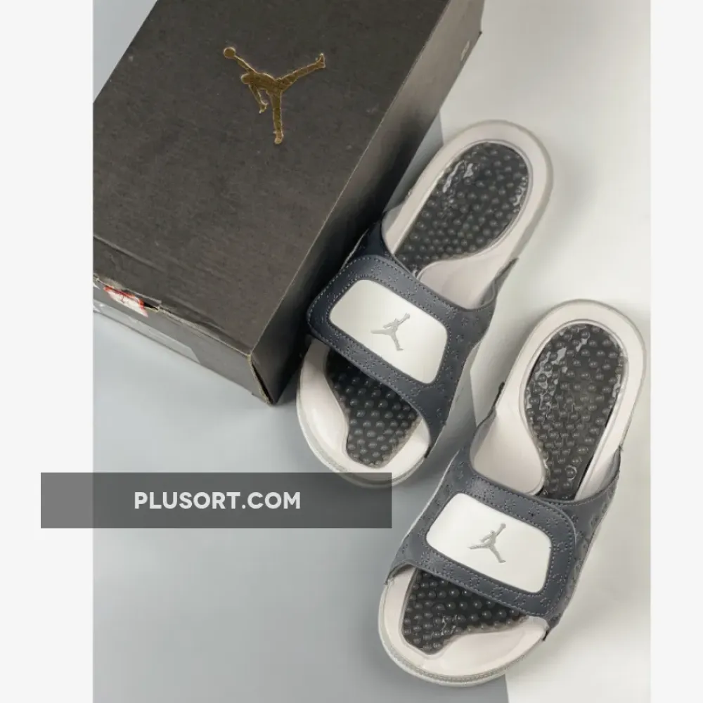 Jordan Hydro 13 Retro Slide Dark Grey/Metallic Silver 684915-022