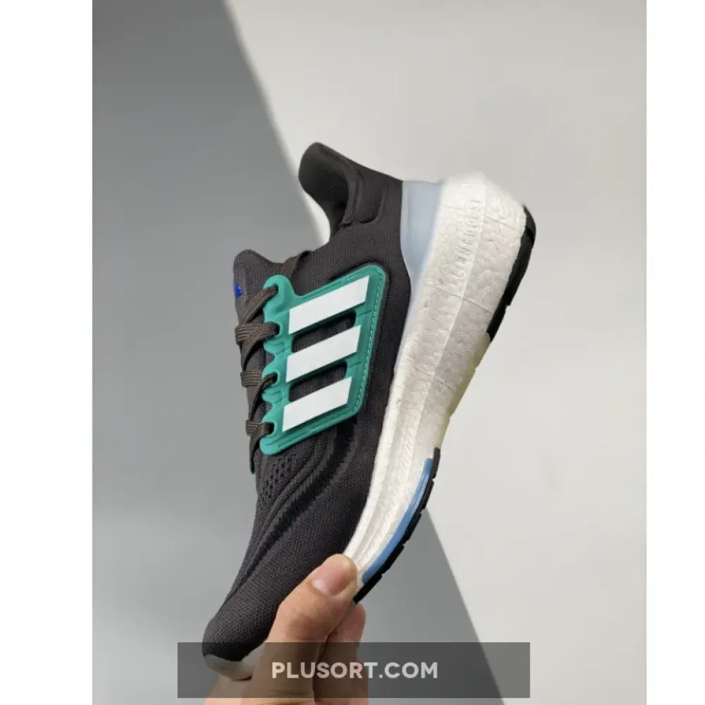 adidas Ultraboost Light Carbon/Blue Dawn/Court Green HQ6342