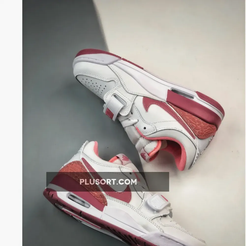 Jordan Legacy 312 Low White/Coral Chalk/Desert Berry  FN3407-161