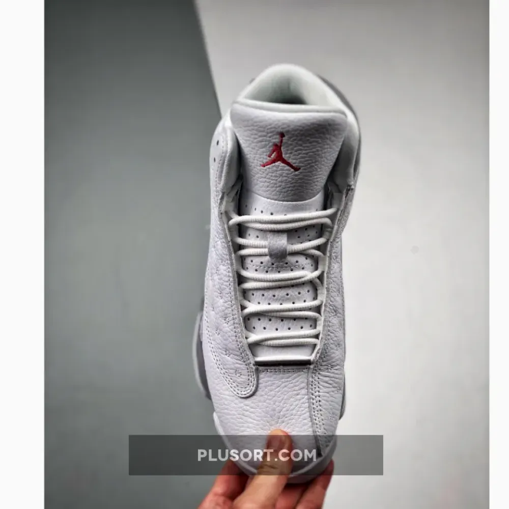 Air Jordan 13 White/True Red-Wolf Grey  414571-160
