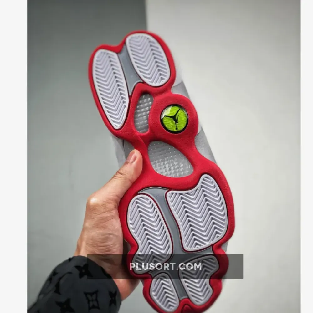 Air Jordan 13 White/True Red-Wolf Grey  414571-160