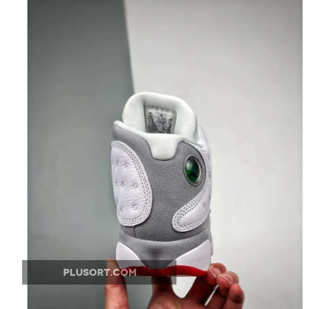 Air Jordan 13 White/True Red-Wolf Grey  414571-160