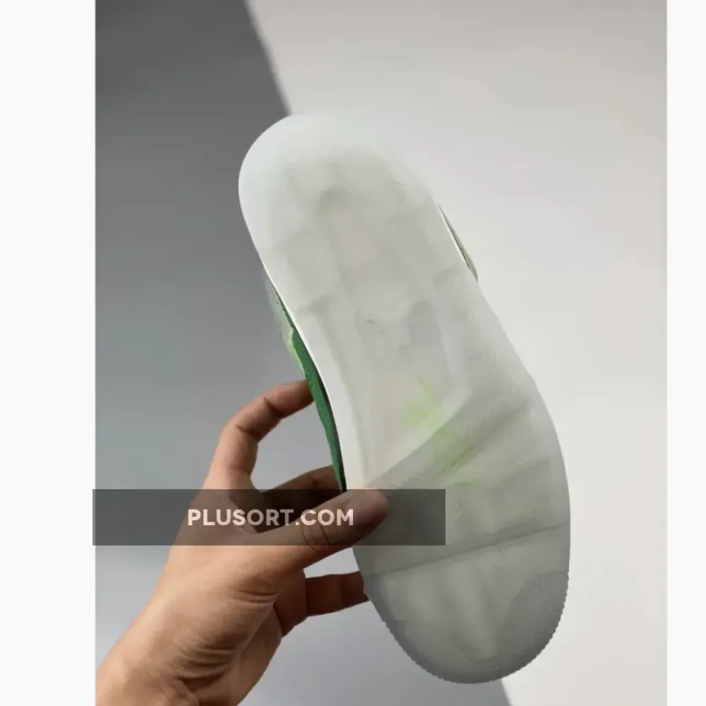 Air Jordan 4 Retro Wahlburgers PE Green White