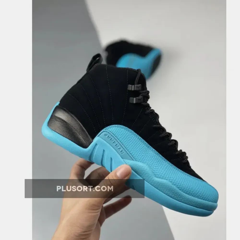 Air Jordan 12 Black/Gym Red-Gamma Blue  130690-027