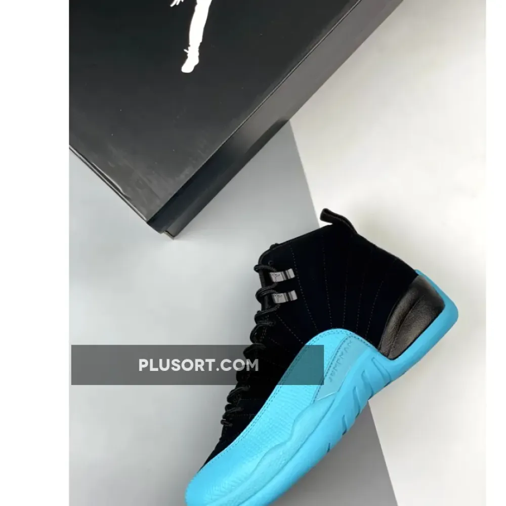 Air Jordan 12 Black/Gym Red-Gamma Blue  130690-027