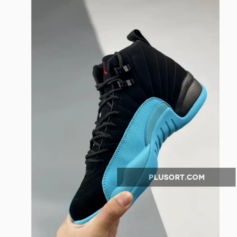 Air Jordan 12 Black/Gym Red-Gamma Blue  130690-027
