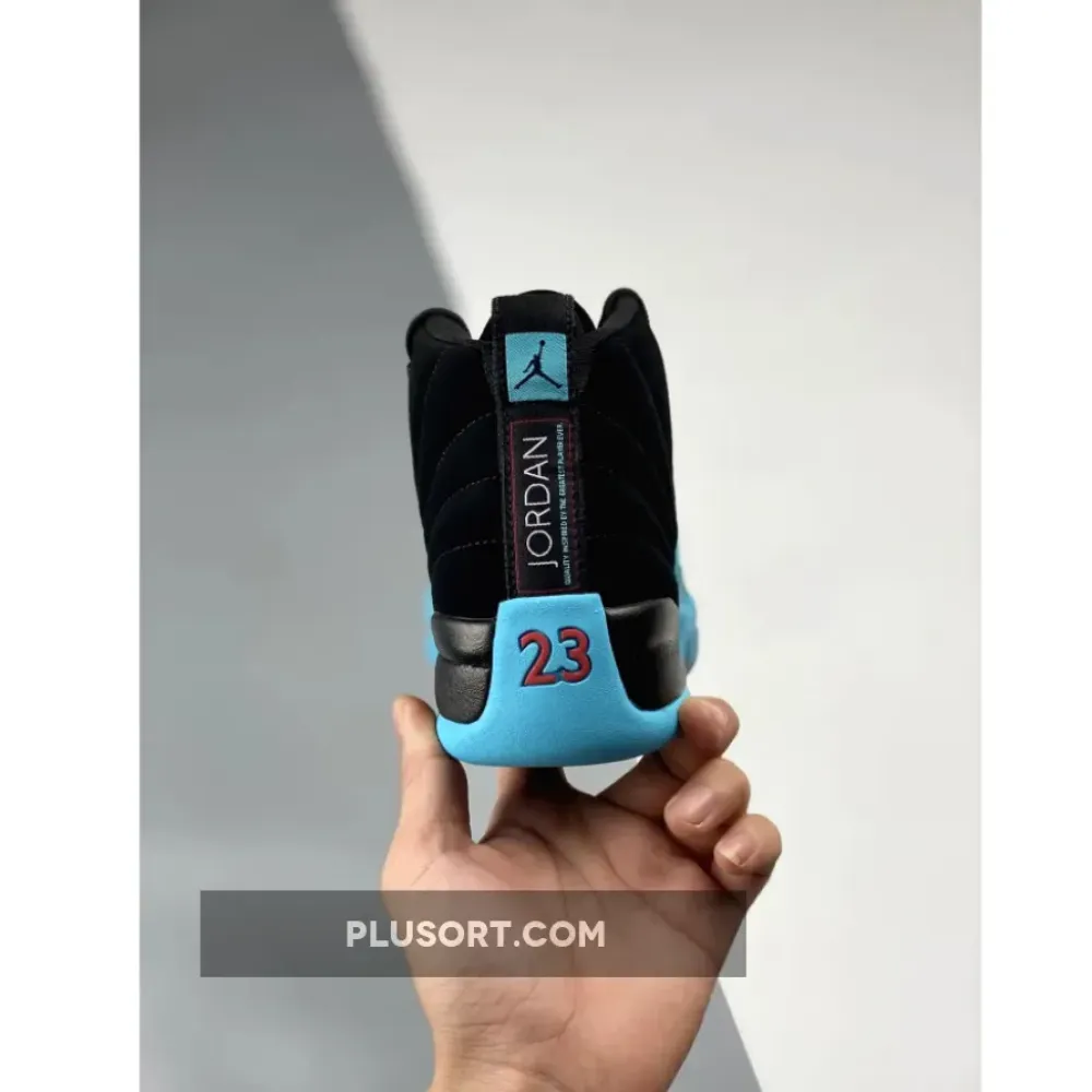 Air Jordan 12 Black/Gym Red-Gamma Blue  130690-027