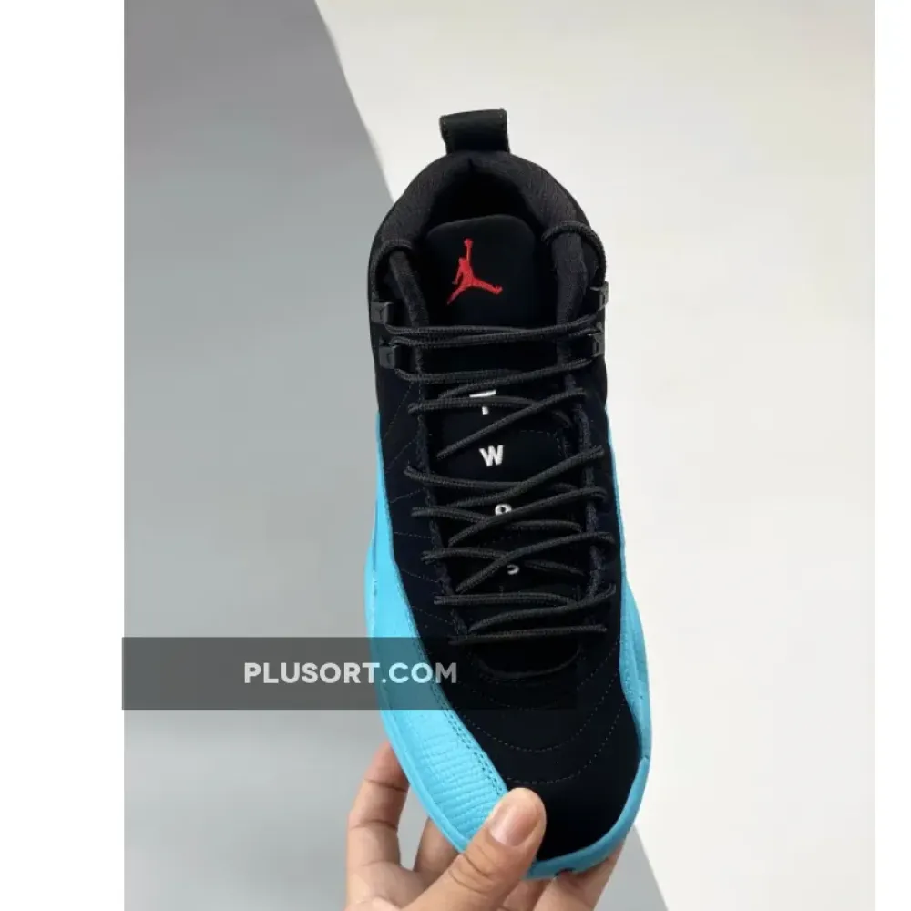 Air Jordan 12 Black/Gym Red-Gamma Blue  130690-027