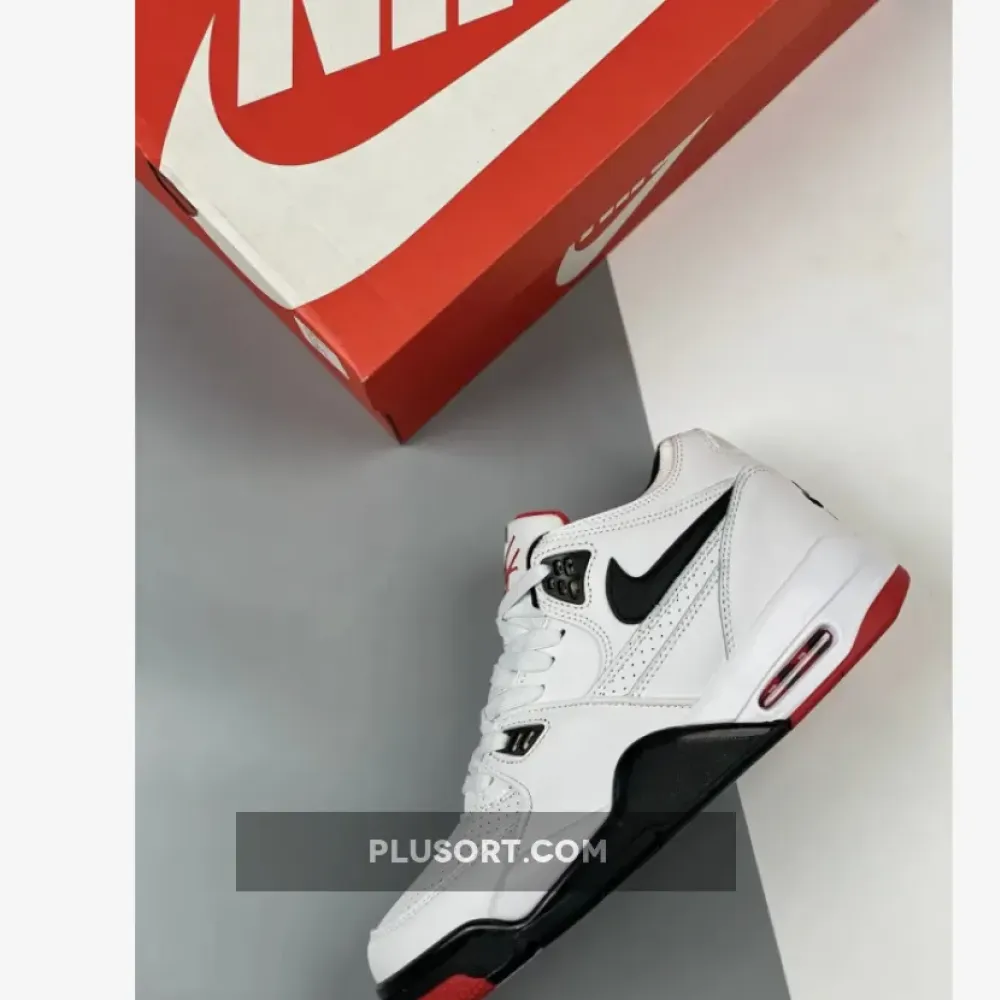 Nike Air Flight ’89 White Red Black  FD9928-101