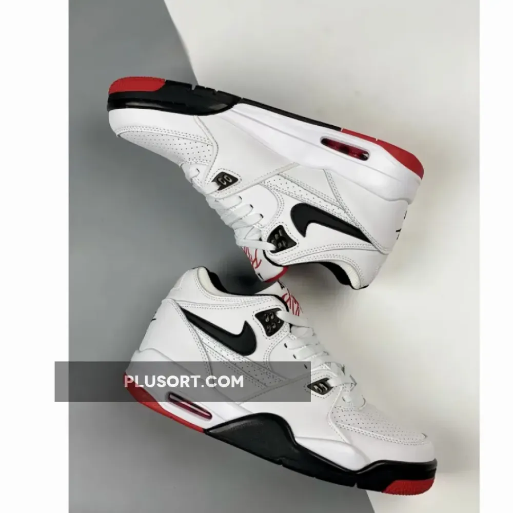Nike Air Flight ’89 White Red Black  FD9928-101