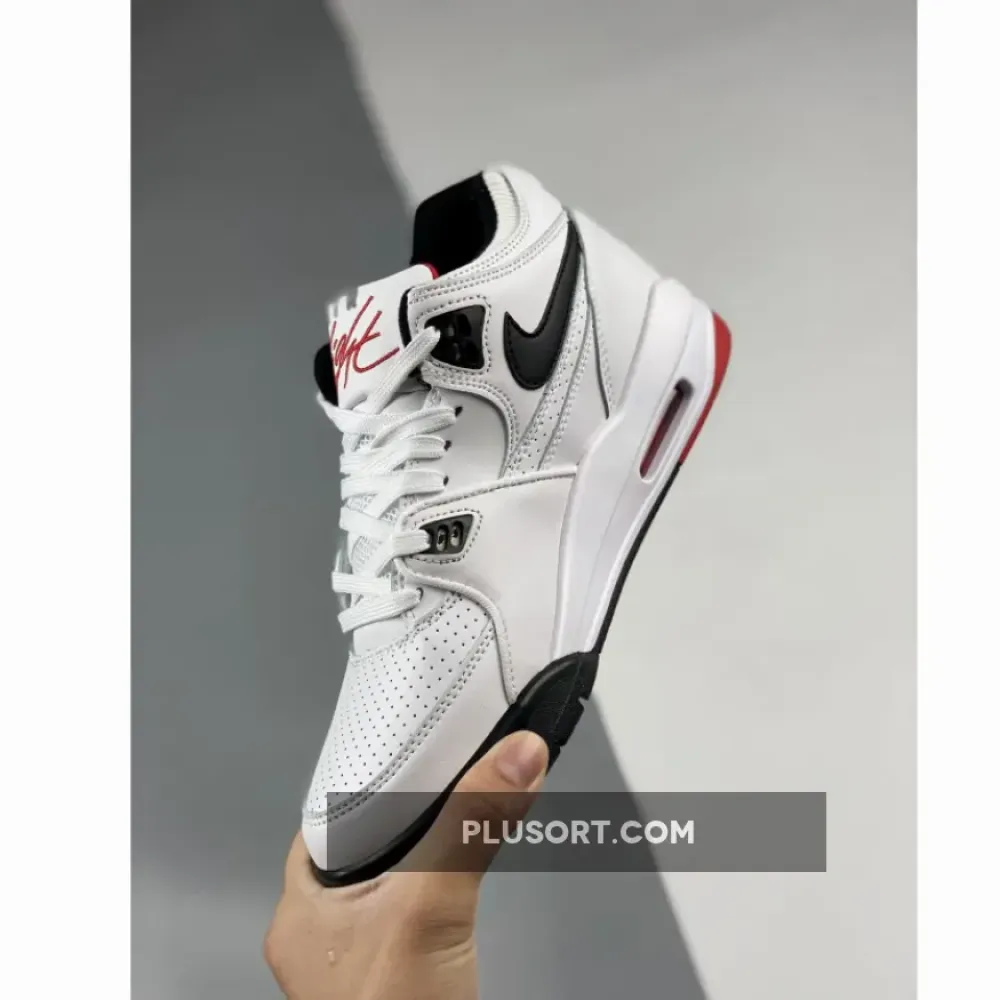 Nike Air Flight ’89 White Red Black  FD9928-101