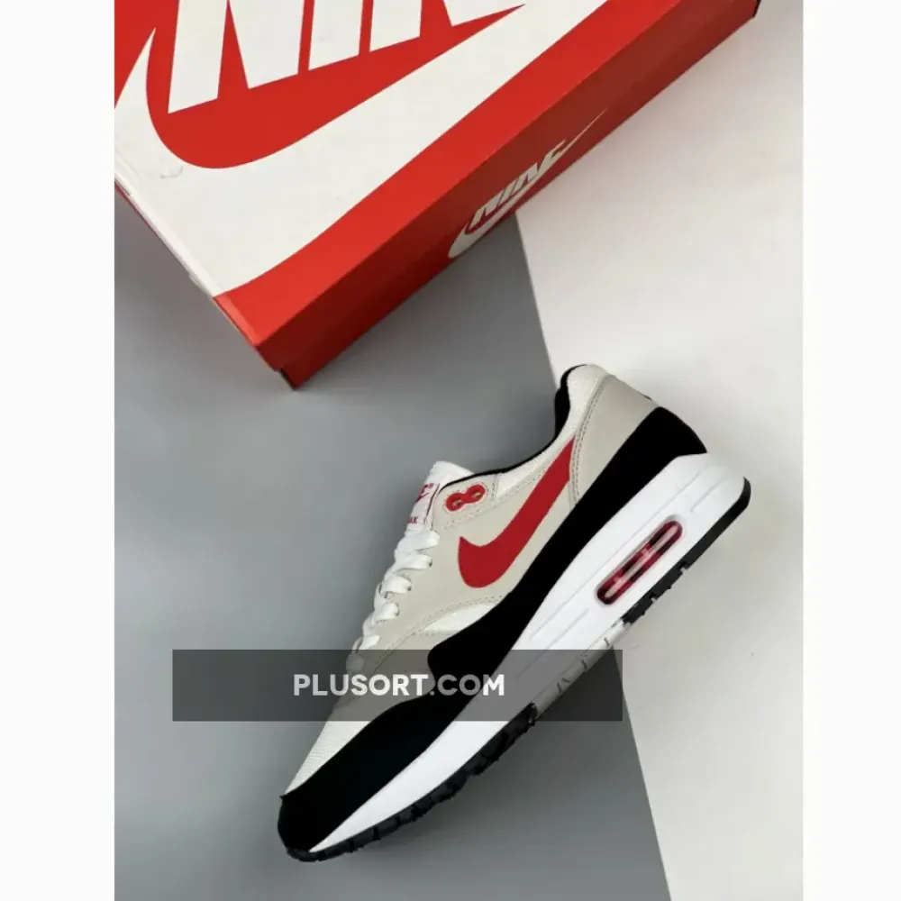Nike Air Max 1 ‘Chili’ White/Red/Black  FD9082-101