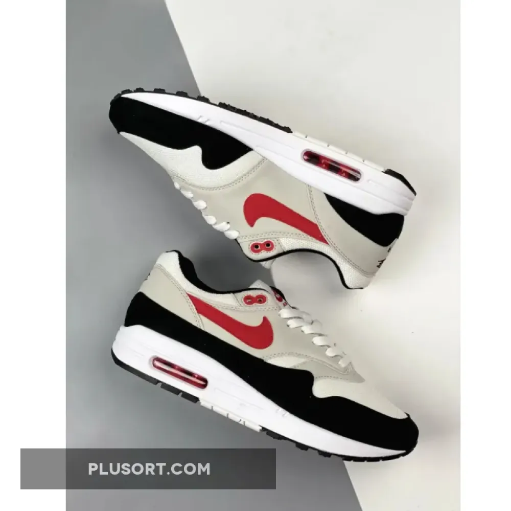 Nike Air Max 1 ‘Chili’ White/Red/Black  FD9082-101