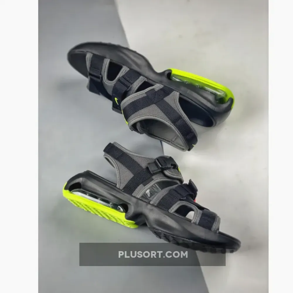 Nike Air Max Sol Sandals Black/Dark Grey/White/Volt  DD9972-004