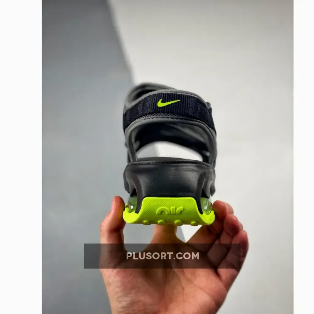 Nike Air Max Sol Sandals Black/Dark Grey/White/Volt  DD9972-004