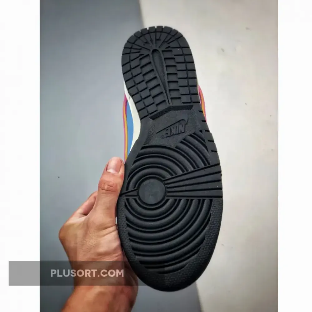 Saint Seiya x Nike Dunk Low Sail Red Blue