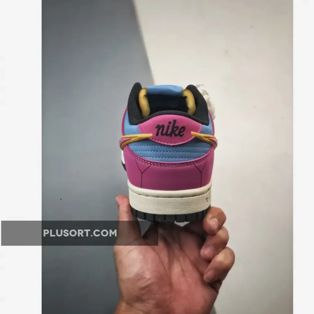 Saint Seiya x Nike Dunk Low Sail Red Blue