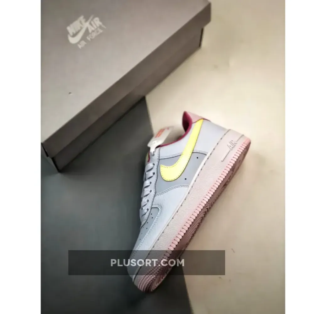 Nike Air Force 1 Low ‘Grey Citron Fuchsia’  DV7762-001