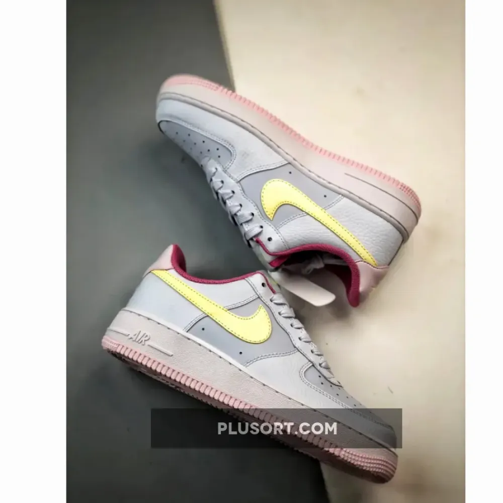 Nike Air Force 1 Low ‘Grey Citron Fuchsia’  DV7762-001