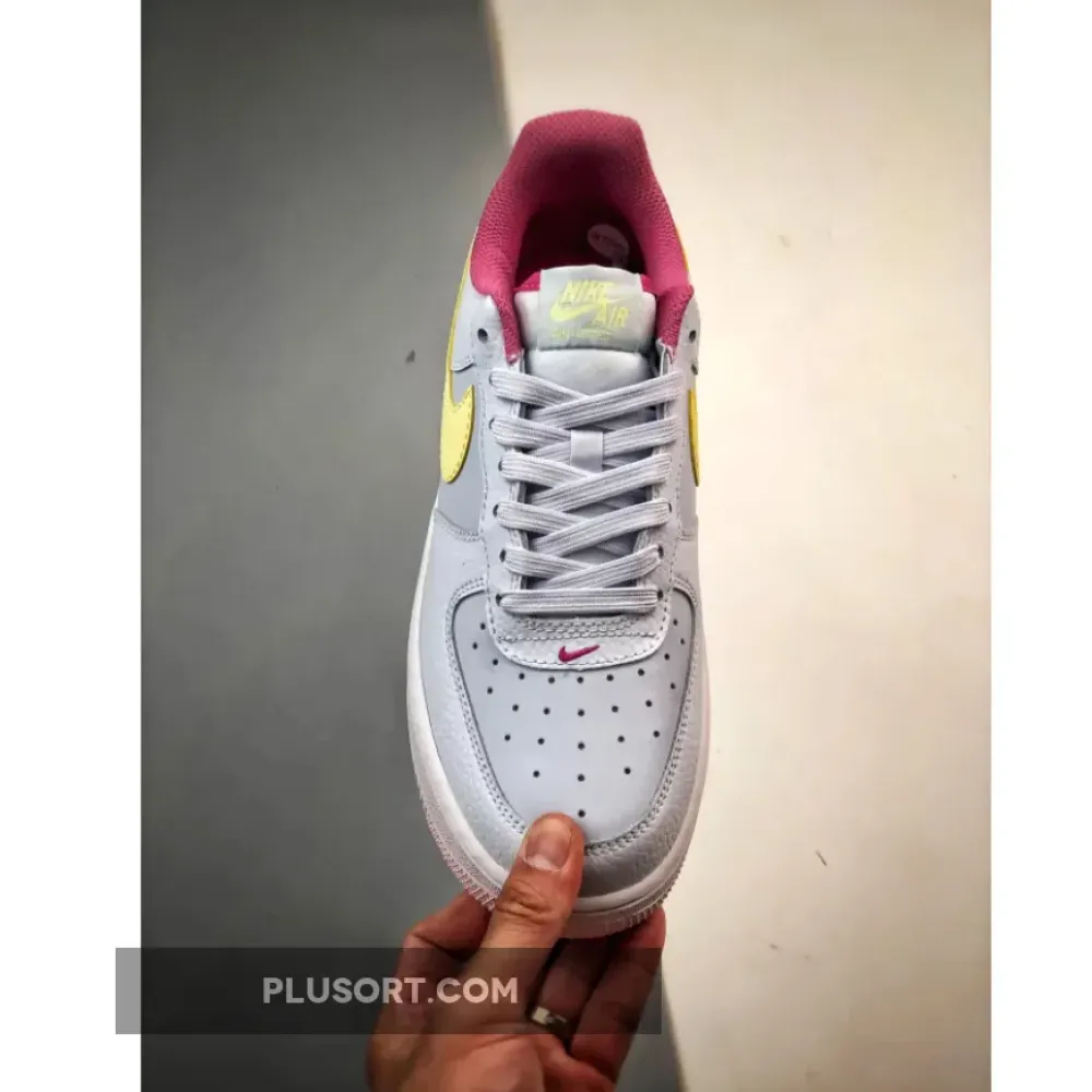 Nike Air Force 1 Low ‘Grey Citron Fuchsia’  DV7762-001