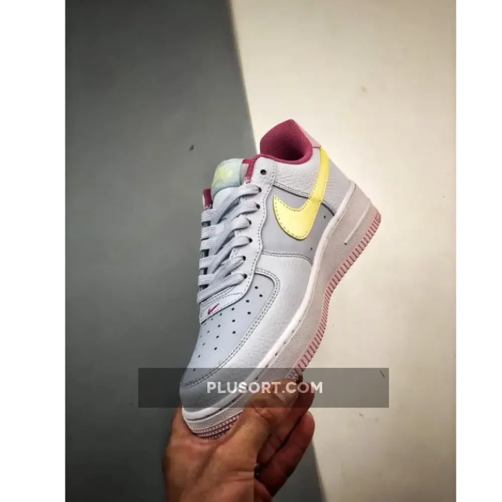 Nike Air Force 1 Low ‘Grey Citron Fuchsia’  DV7762-001