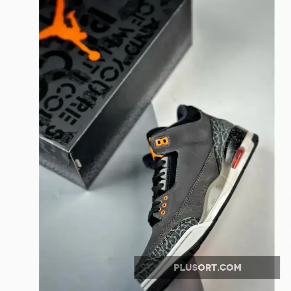 Air Jordan 3 “Fear” Night Stadium/Total Orange-Black  CT8532-080