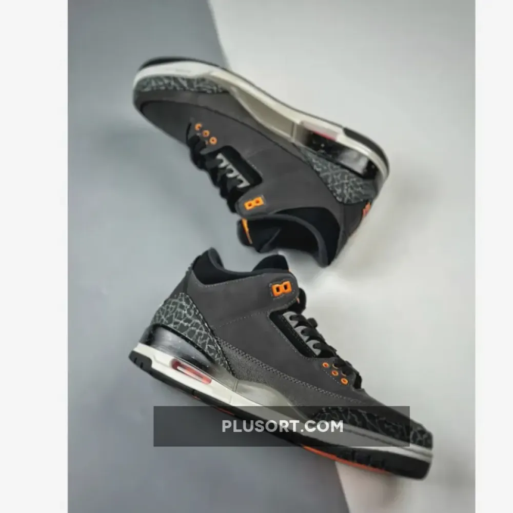 Air Jordan 3 “Fear” Night Stadium/Total Orange-Black  CT8532-080