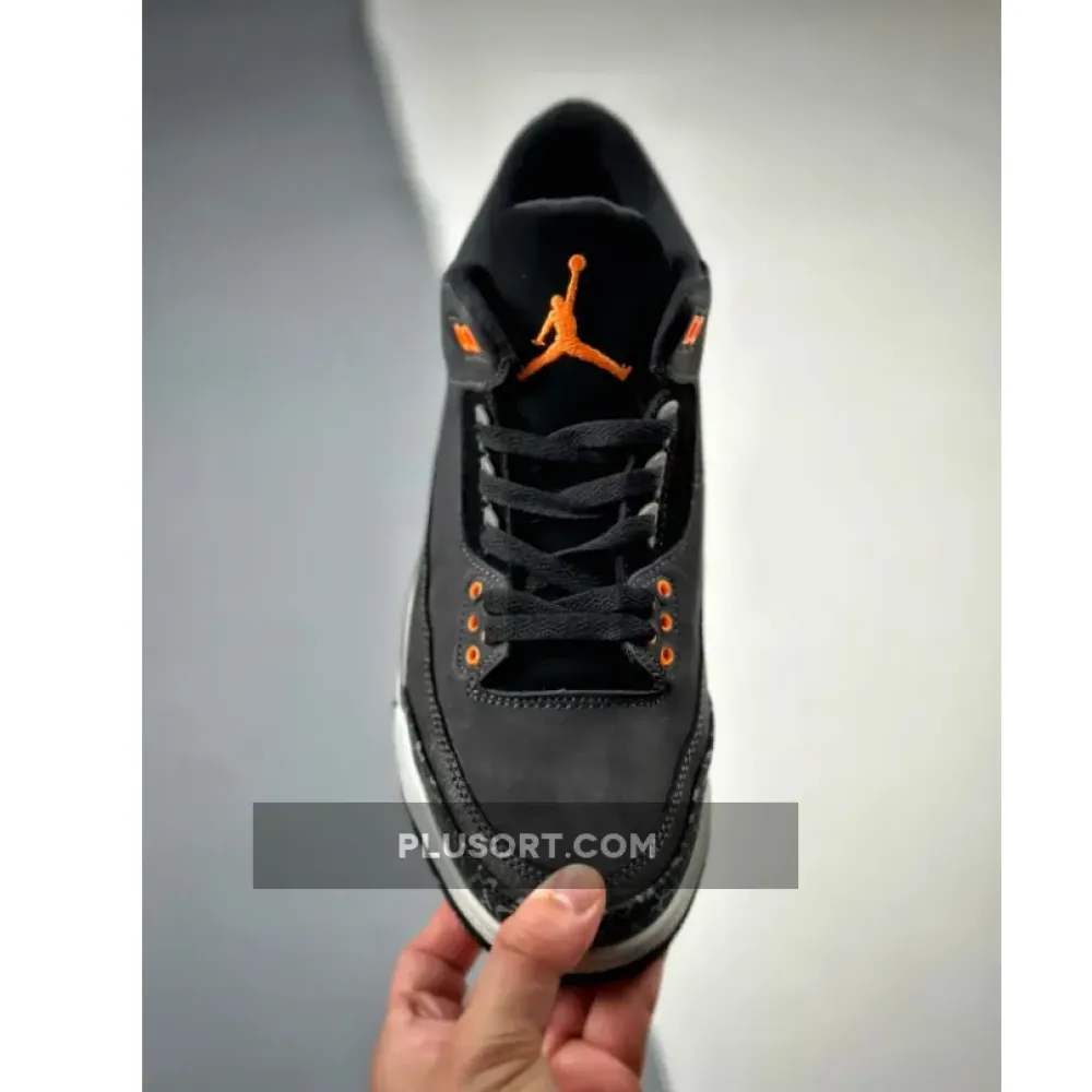 Air Jordan 3 “Fear” Night Stadium/Total Orange-Black  CT8532-080