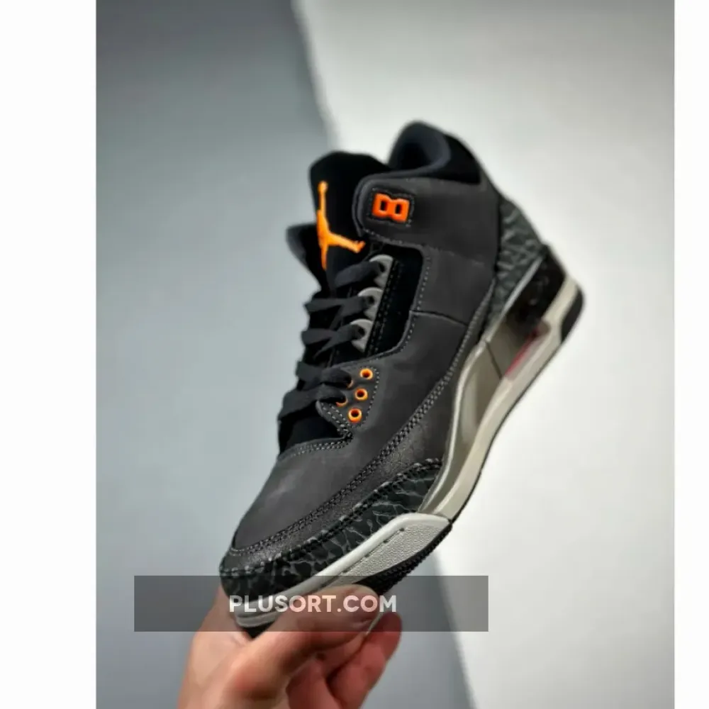 Air Jordan 3 “Fear” Night Stadium/Total Orange-Black  CT8532-080