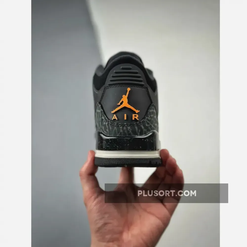 Air Jordan 3 “Fear” Night Stadium/Total Orange-Black  CT8532-080