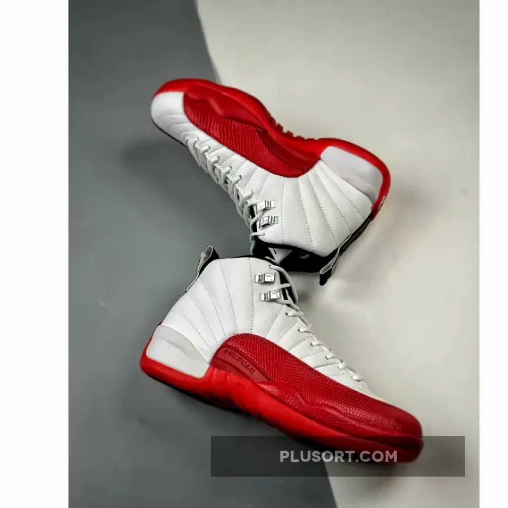 Air Jordan 12 ‘Cherry 2023’ White/Black-Red  CT8013-116