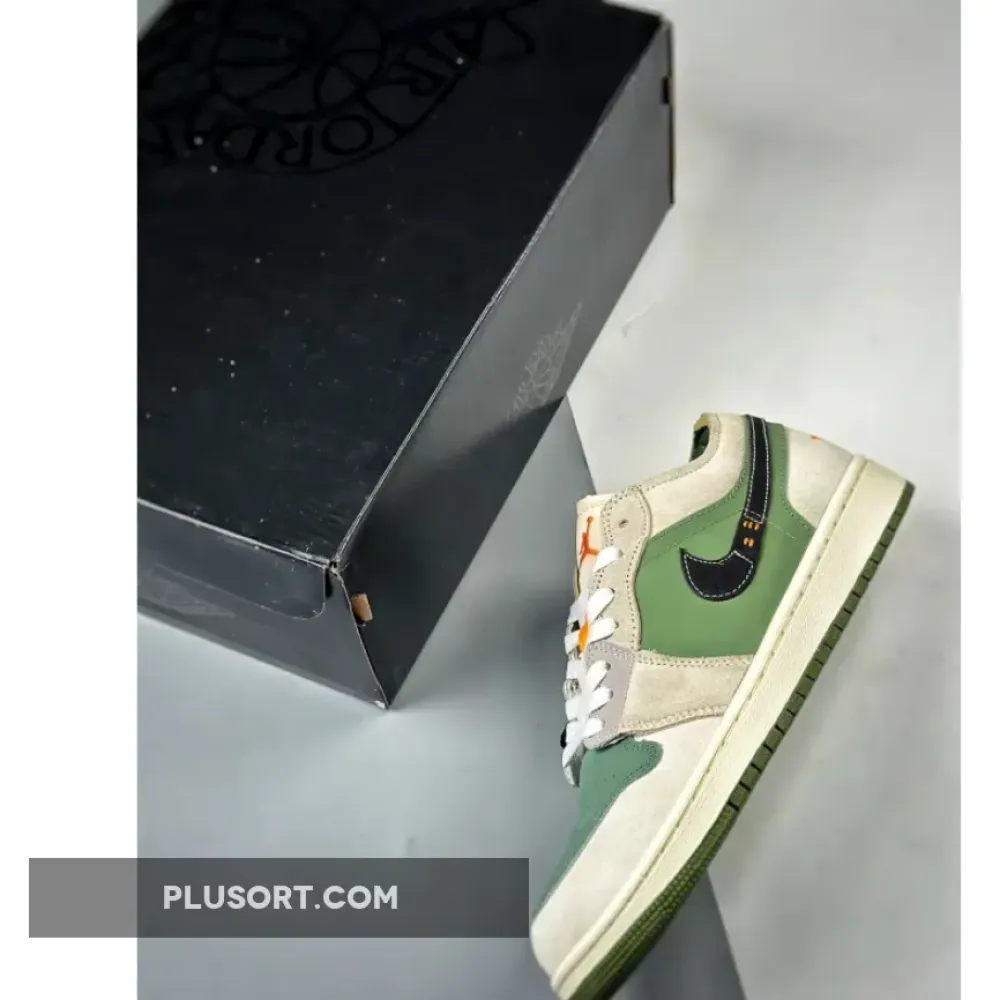 Air Jordan 1 Low Craft SE Sky J Light Olive  FD6819-300