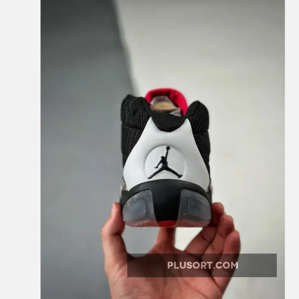 Air Jordan 38 “Fundamentals” White/Siren Red/Black  DZ3356-106
