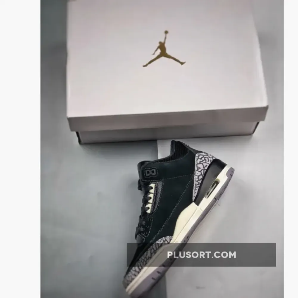 Air Jordan 3 Off Noir/Black-Coconut Milk-Cement Grey CK9246-001