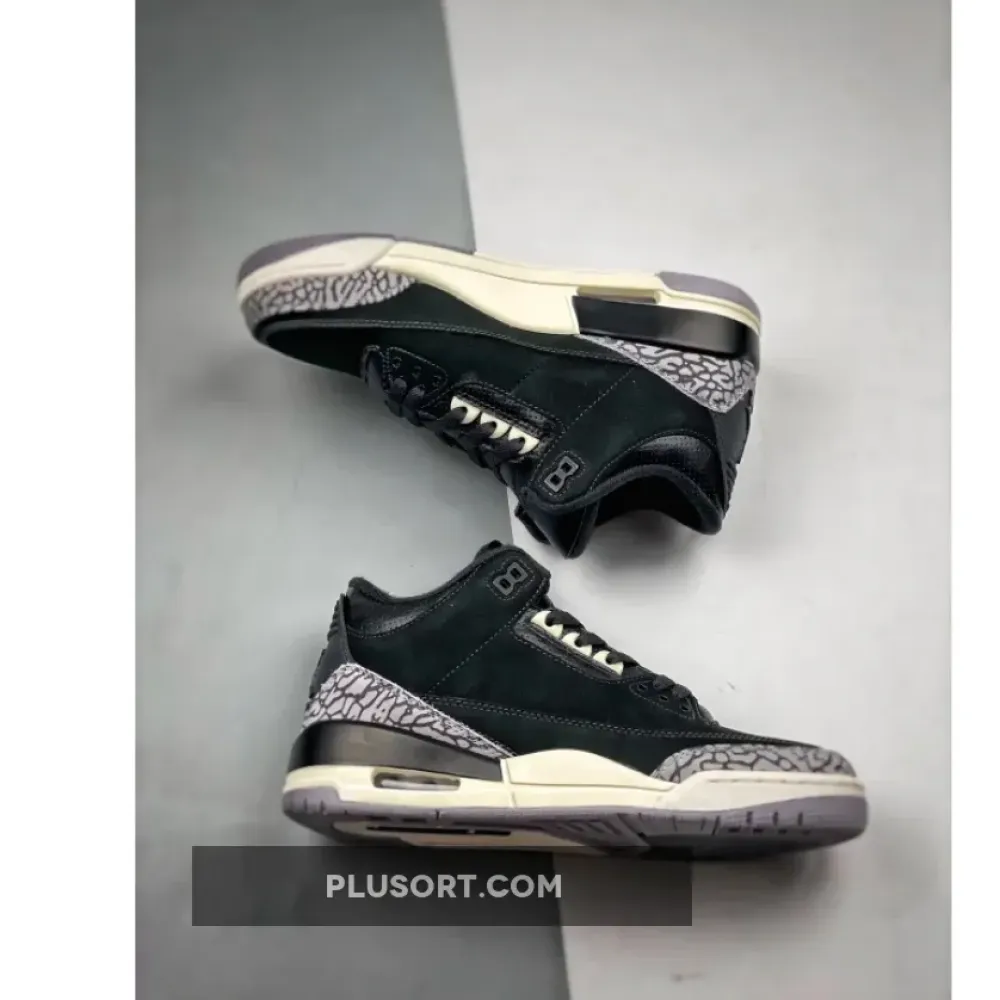 Air Jordan 3 Off Noir/Black-Coconut Milk-Cement Grey CK9246-001
