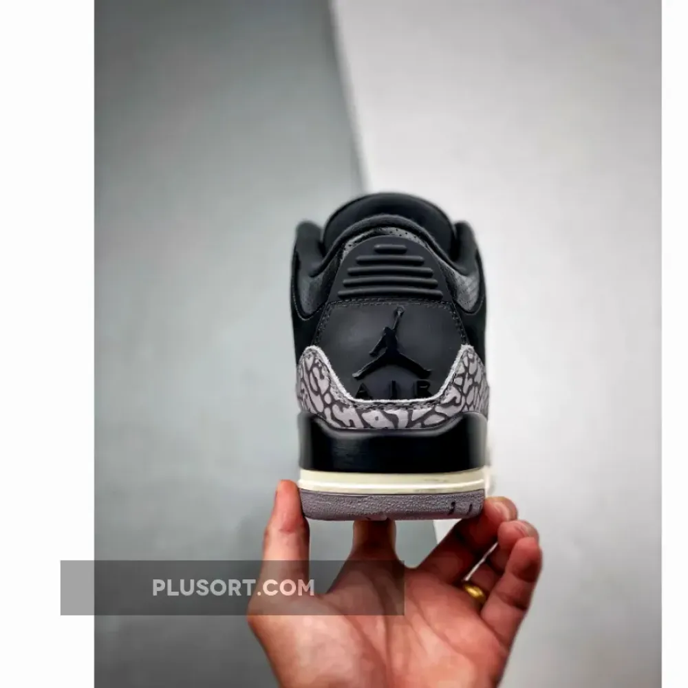 Air Jordan 3 Off Noir/Black-Coconut Milk-Cement Grey CK9246-001
