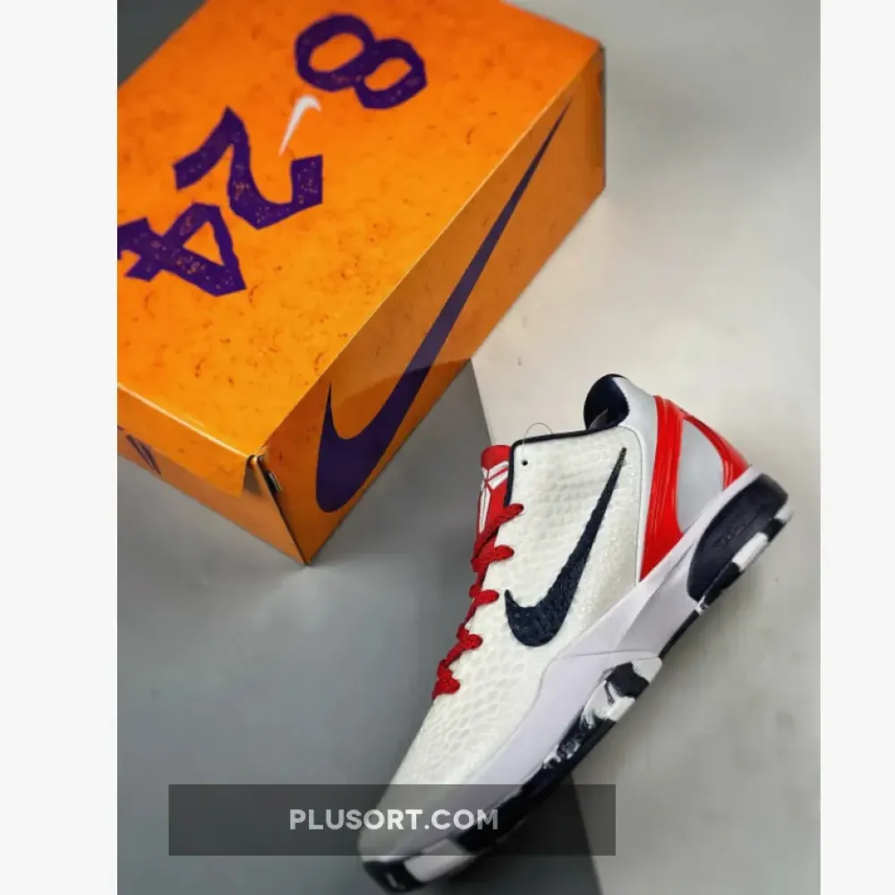 Nike Kobe 6 Protro “Team USA” Home White