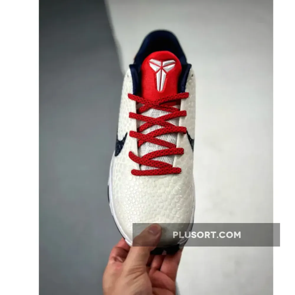Nike Kobe 6 Protro “Team USA” Home White