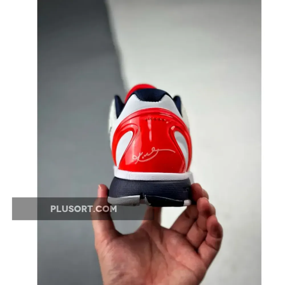 Nike Kobe 6 Protro “Team USA” Home White