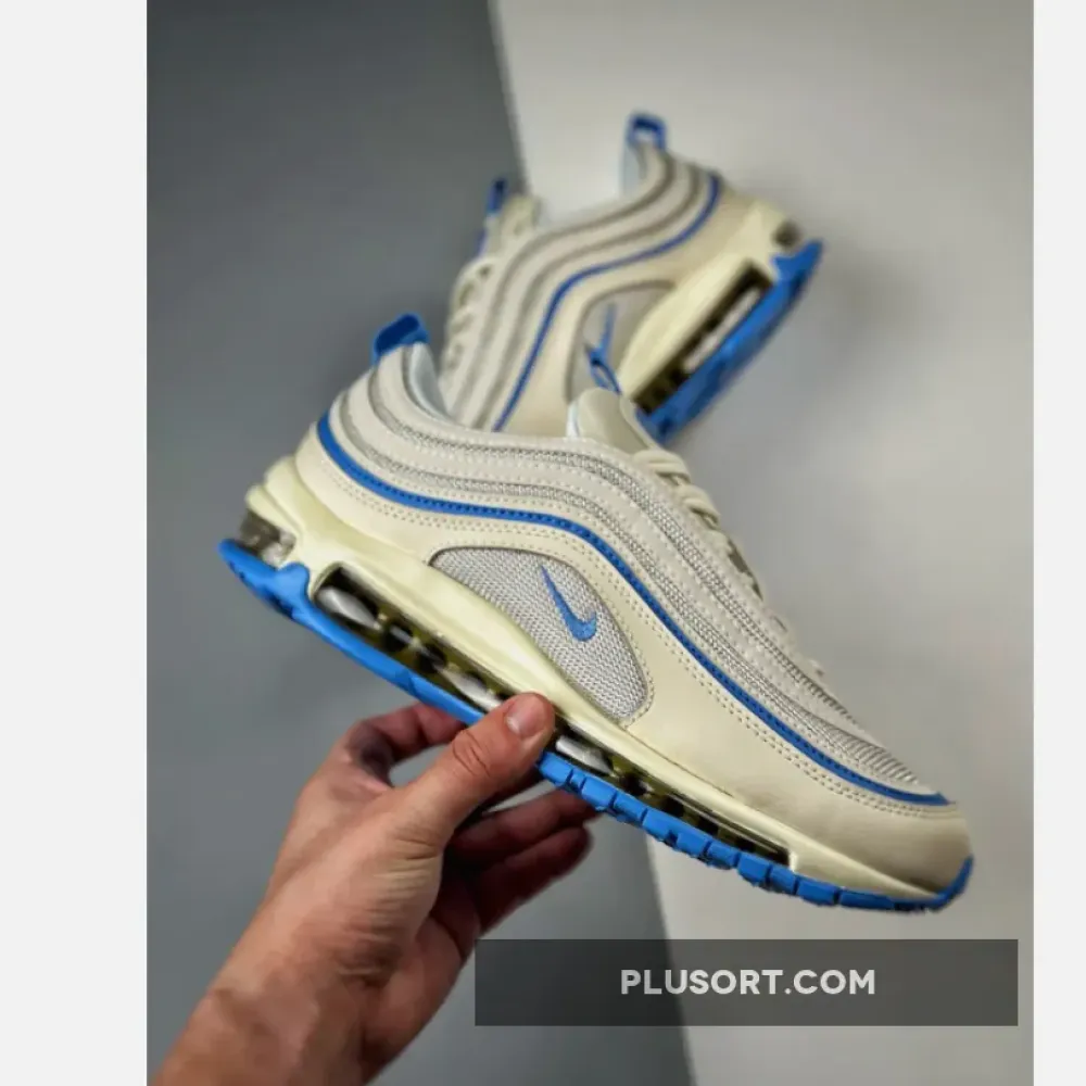 Nike Air Max 97 “Athletic Dept.” Sail University Blue  FN7492-133