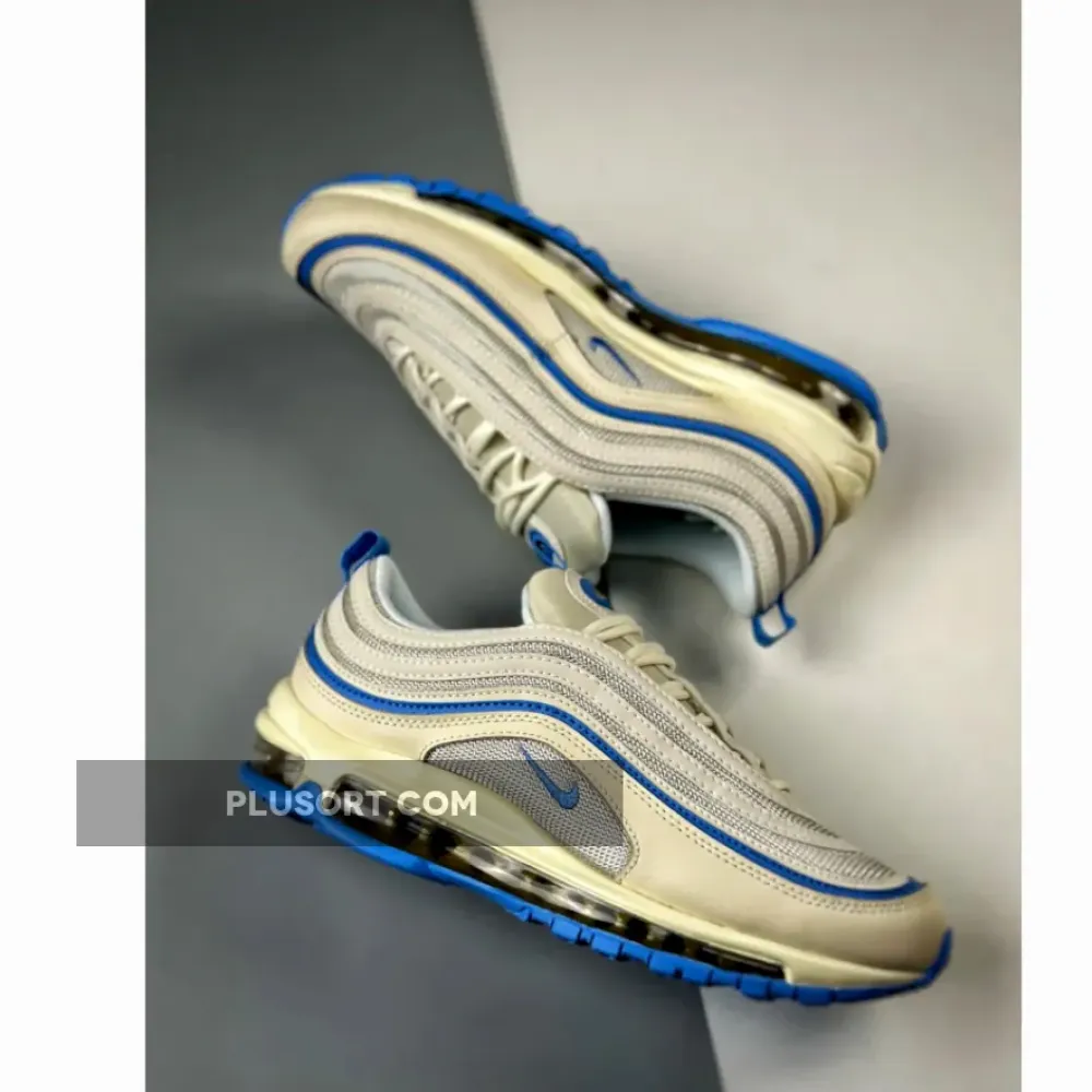 Nike Air Max 97 “Athletic Dept.” Sail University Blue  FN7492-133