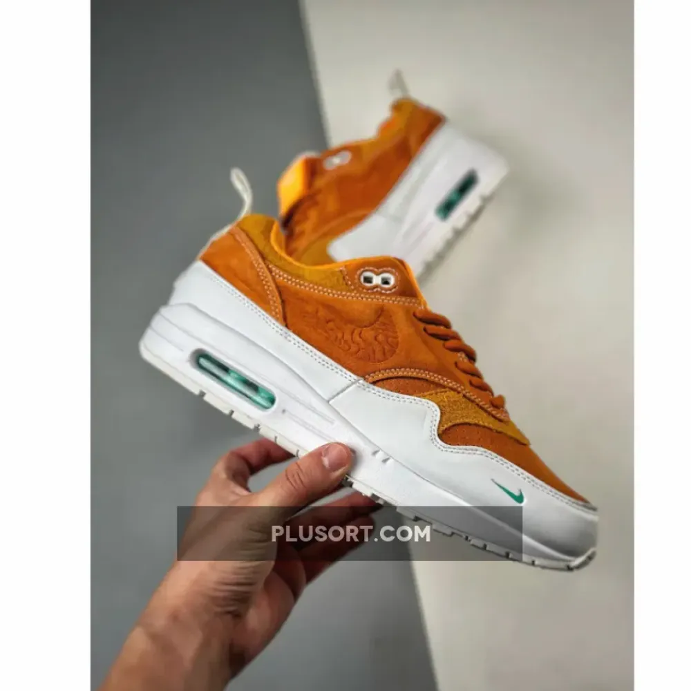 Serena Williams Design Crew x Nike Air Max 1 Monarch/White-Sundial  FQ4298-800